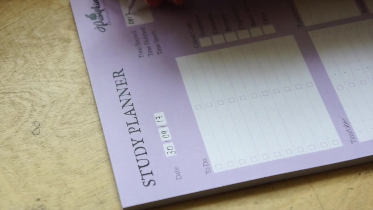 Ruby Granger I am Selling a Study Planner! Pumpkin Productivity_日常