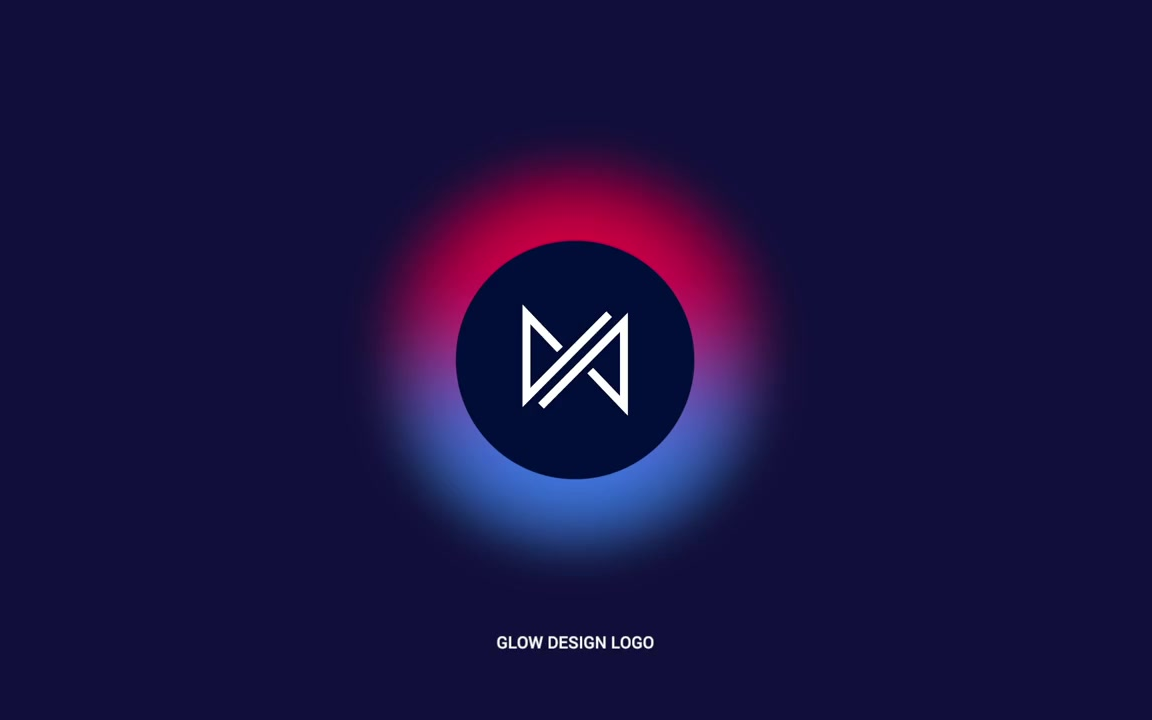 fcpx模板-模糊圆形徽标模板     final cut pro模板