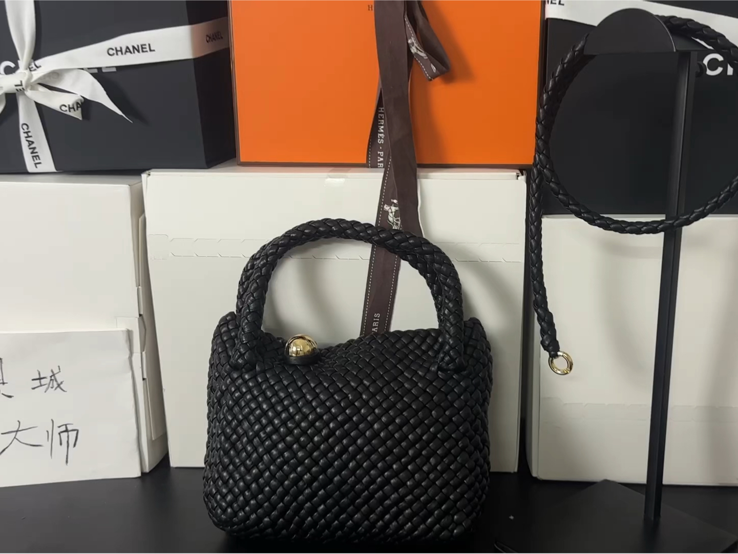 分享精品葆蝶家bv mini tosca编织包包可手提单肩斜挎