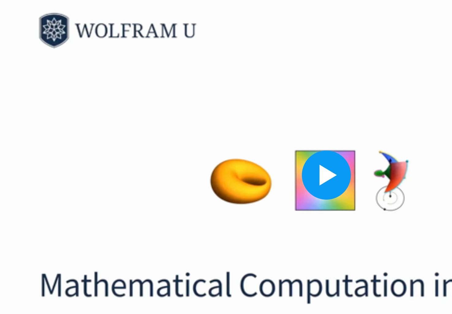 【Wolfram U课程】Wolfram语言第14版 (EP02)  数学计算 【英文字幕】哔哩哔哩bilibili