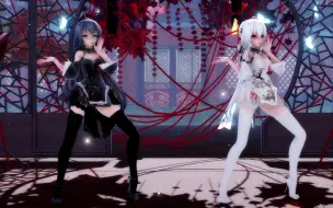 Descargar video: 【MMD】宵々古今黑白无双~！~！~！