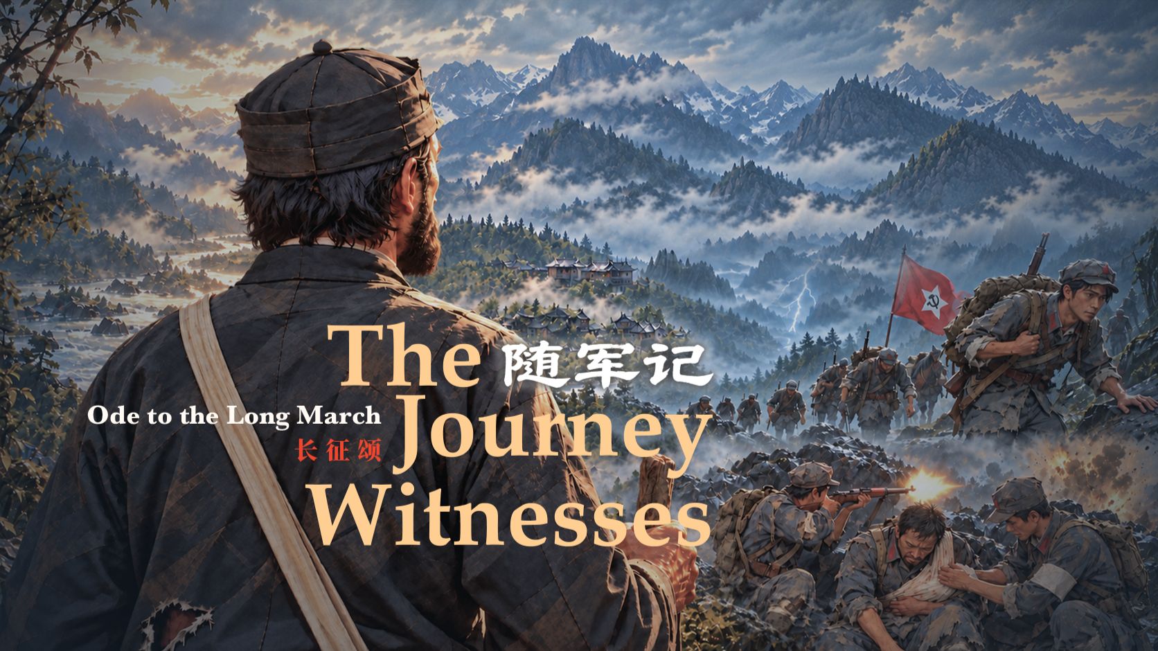 中国军号海外账号发布英文系列MV“Ode to the Long March·长征颂”之《The Journey Witnesses·随军记》