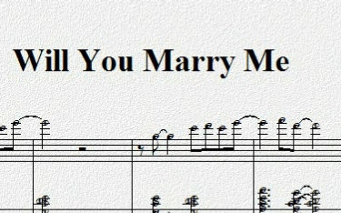 [图]【0025】【jazz】Will you marry me?