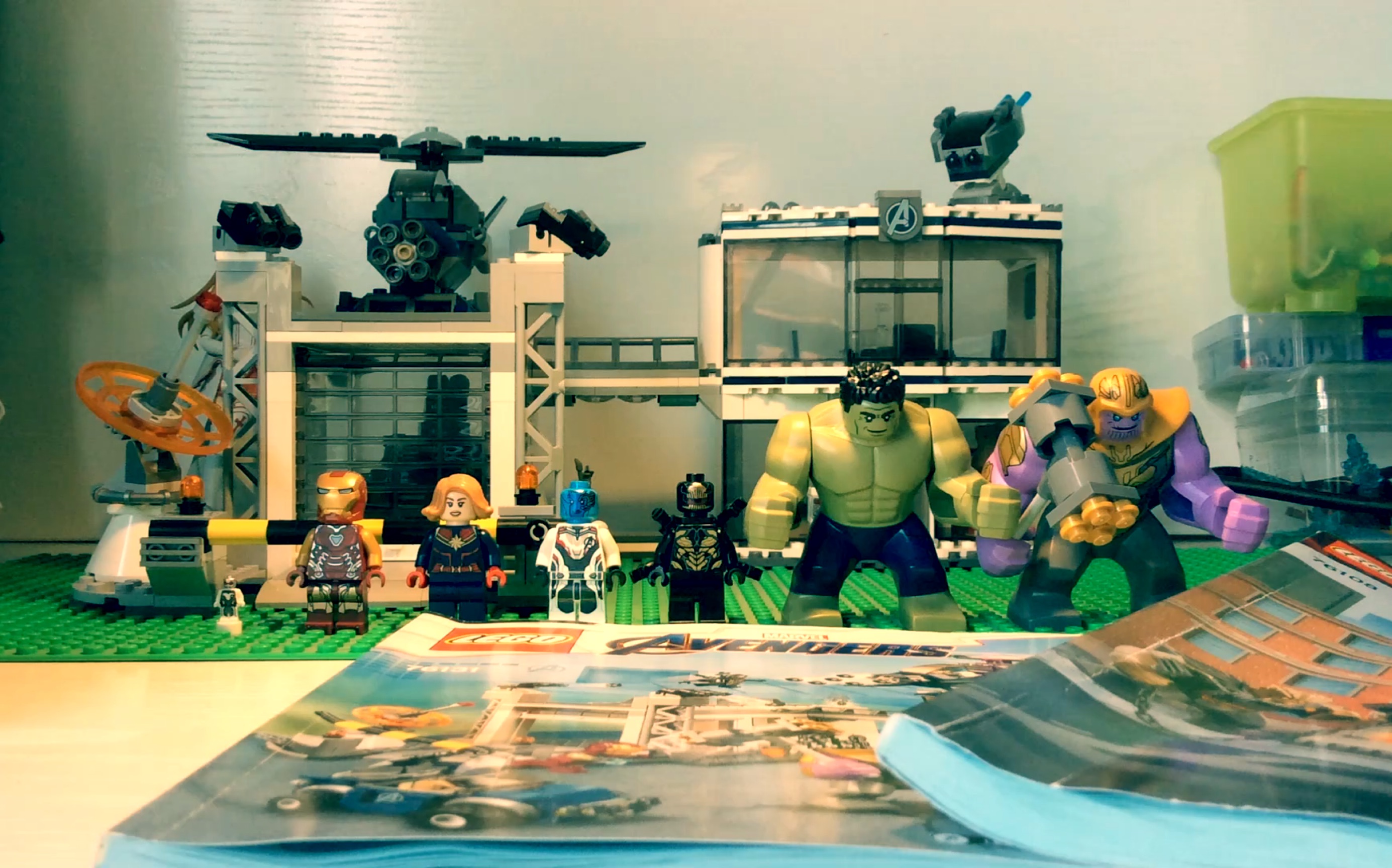 乐高复仇者联盟四复仇者联盟基地大决战人仔篇