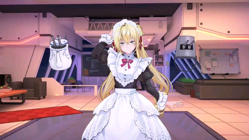 【苍蓝誓约日服】伊丽莎白女王的女仆装,哦我的老伙计,她真是太棒了