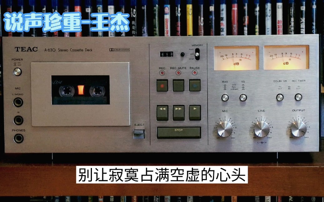 [图]说声珍重-王杰/TEAC A-630/TDK AD54一类/ZOOM H5内录