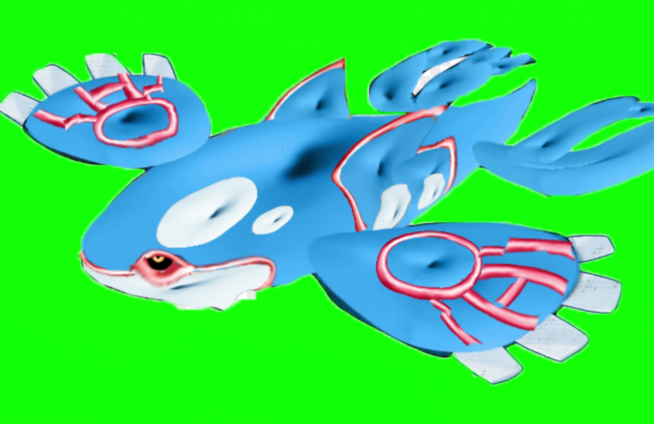 不知道由什么组成的盖欧卡 【宝可梦系列】