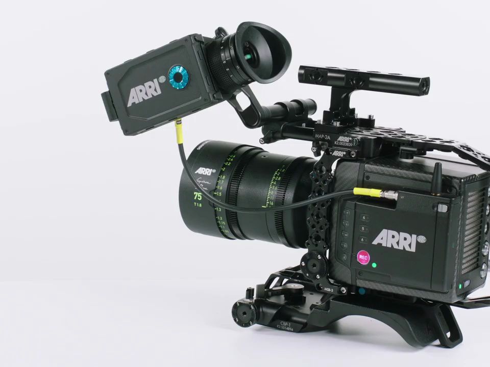 arri tech tip control and monitor alexa mini lf with mvf-2 flip