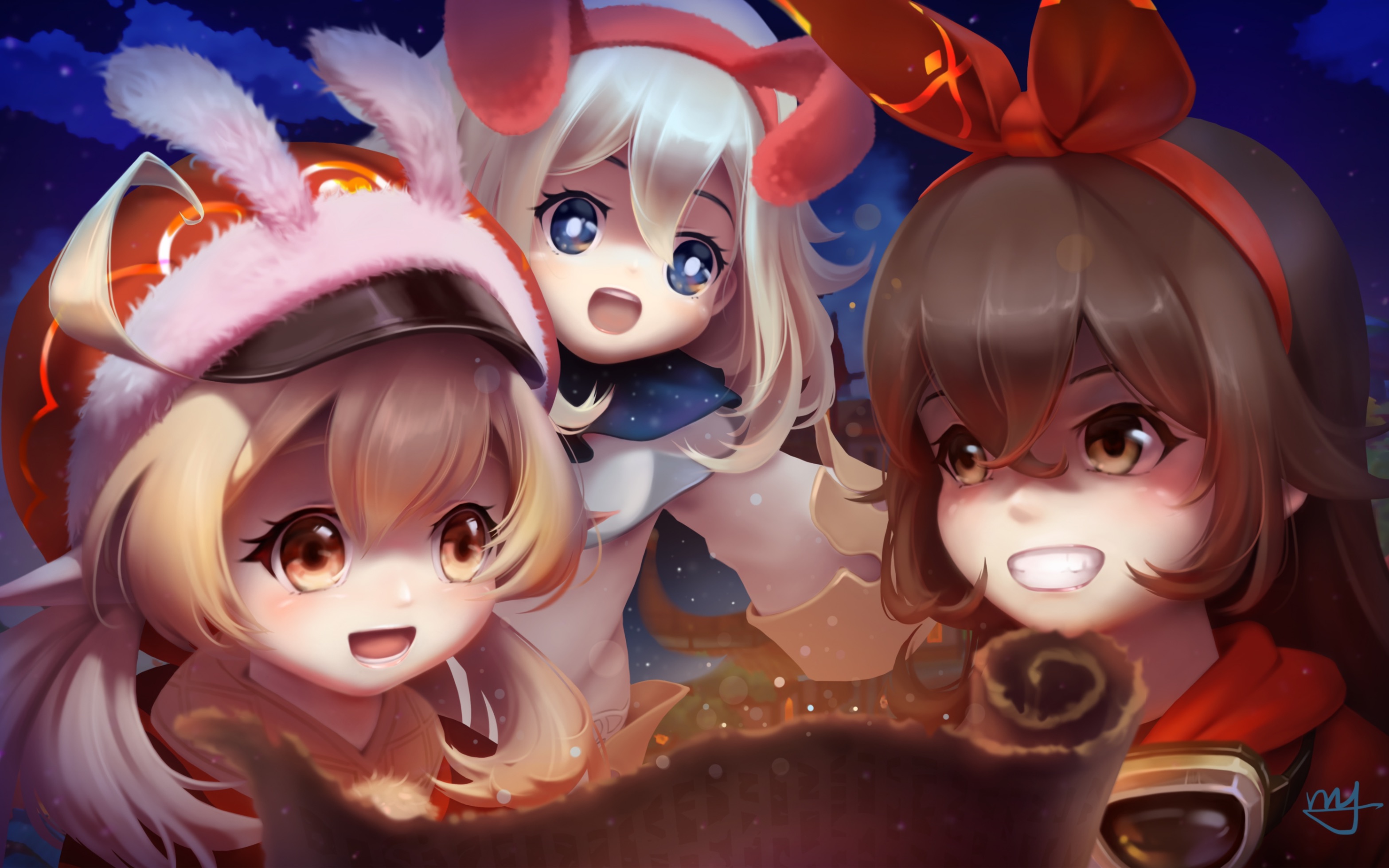 「原神」兔兔伯爵寻宝团给小伙伴们拜年啦