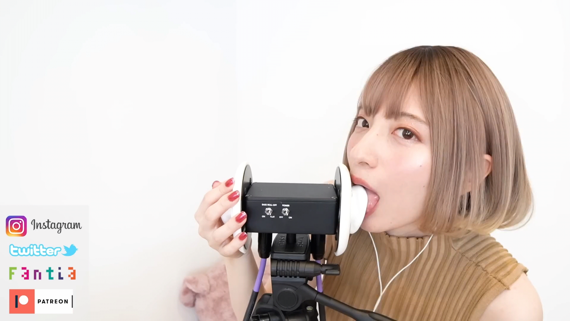 [图]【うーちゃん!ASMR】最容易入睡的舔耳朵和双耳清洁