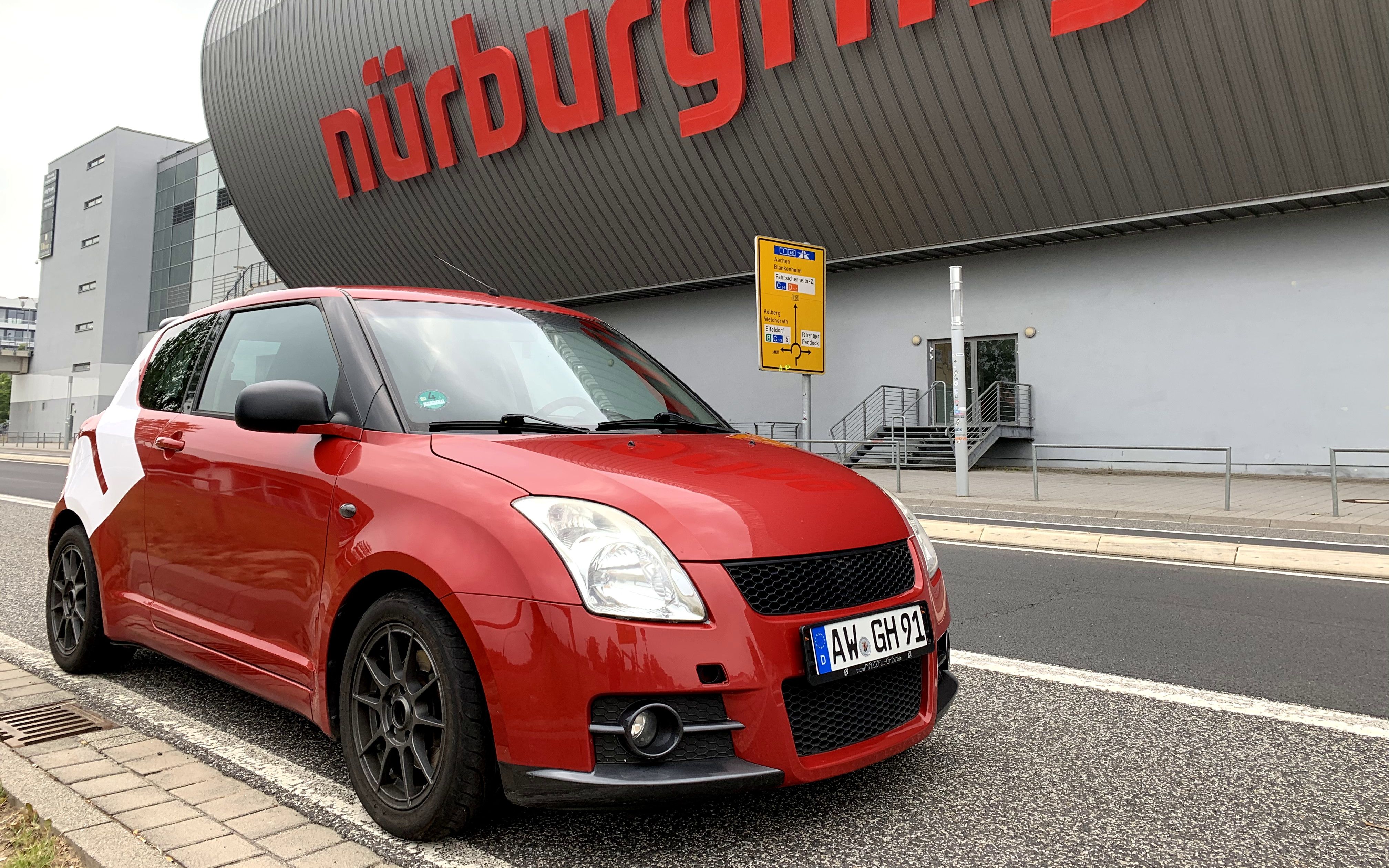 活动作品铃木雨燕swiftsport16纽北第一视角btg910