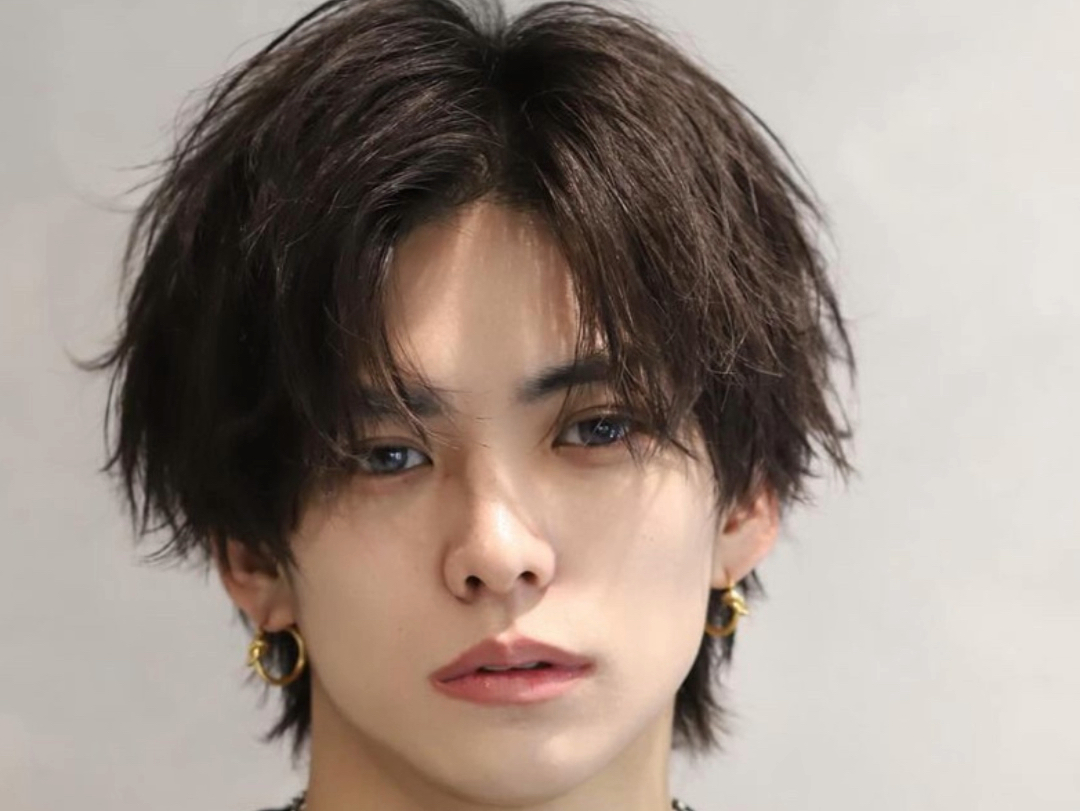 男生氛围感日系发型