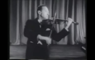 [图]【小提琴】Heifetz - Partita No.3 Prelude - Bach - YouTube - 海菲兹演奏巴赫无伴奏小提琴第三组曲前奏曲