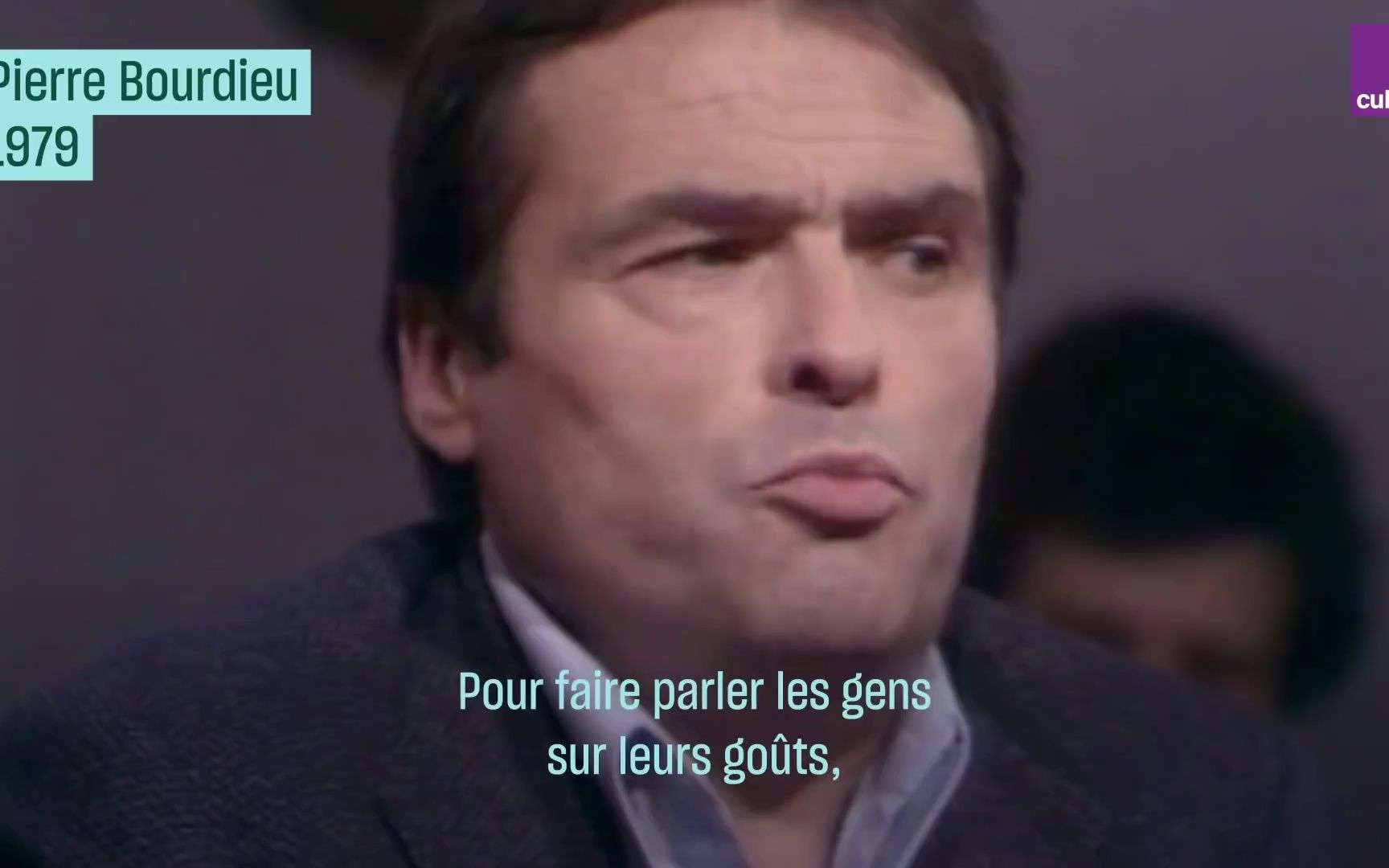 [图]布迪厄：我们的品味是倒胃 Pierre Bourdieu: Nos goûts sont des dégoûts