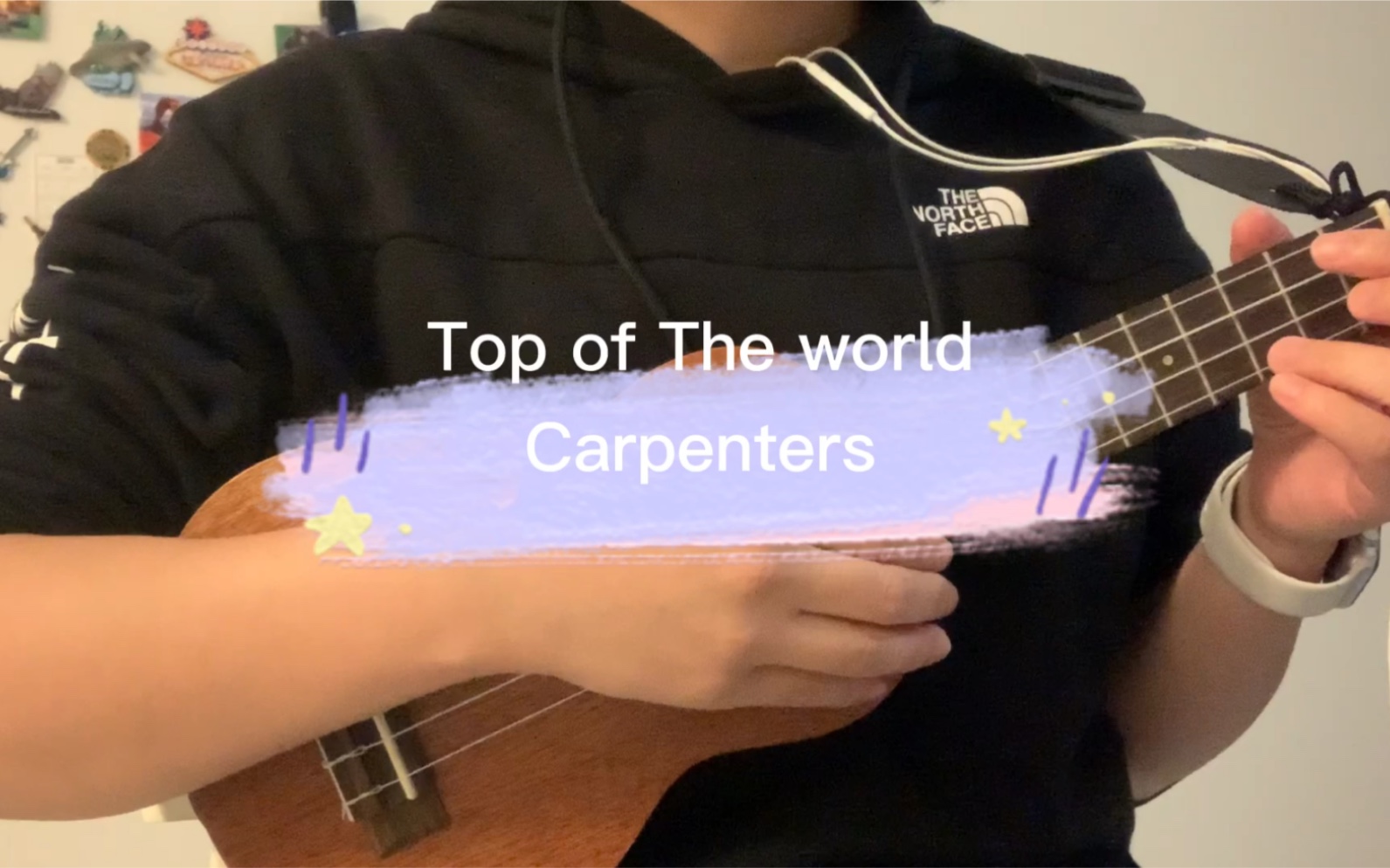 [图]【经典英文歌曲】Top of the World｜世界之巅｜Carpenters ｜ukulele自学弹唱