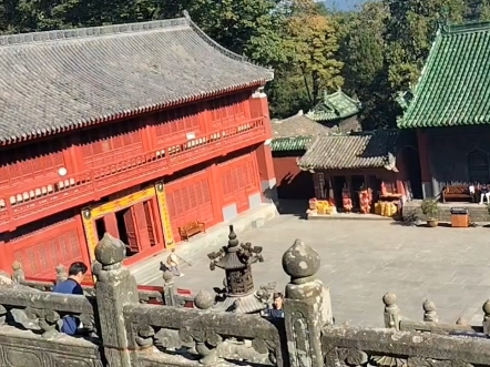 [图]武当山紫霄宫，是武当山保存较完整的宫殿建筑群，始建于公元1121年，也就是北宋，1931年4月，在武当道总徐本善的带领下，武当道众协助红军抗战，贺龙元帅曾居此地