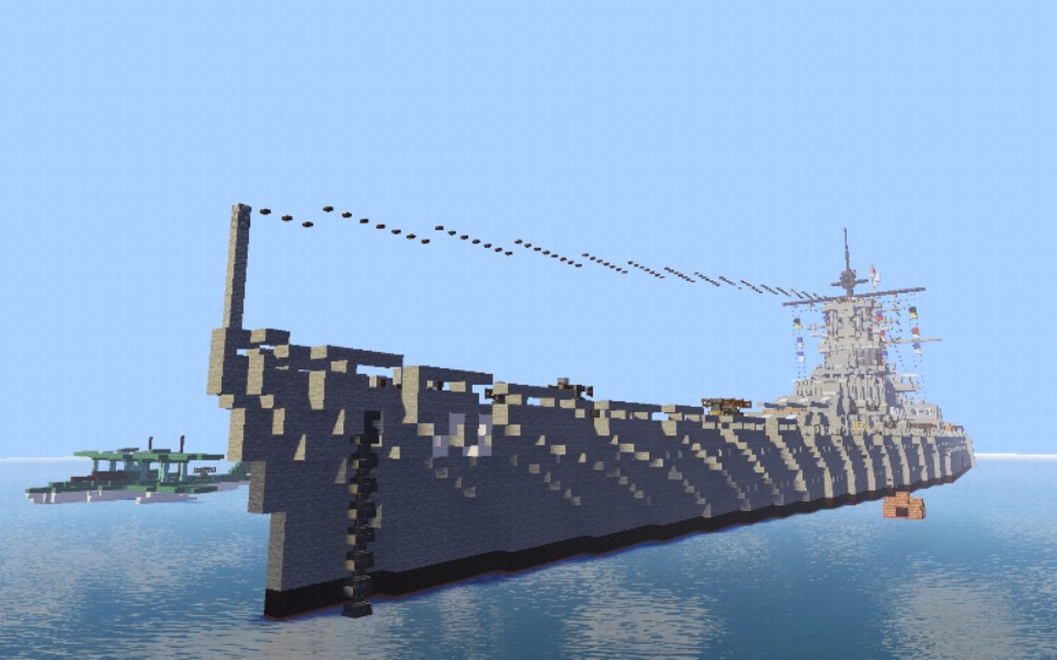 《minecraft》架空战列舰星云号