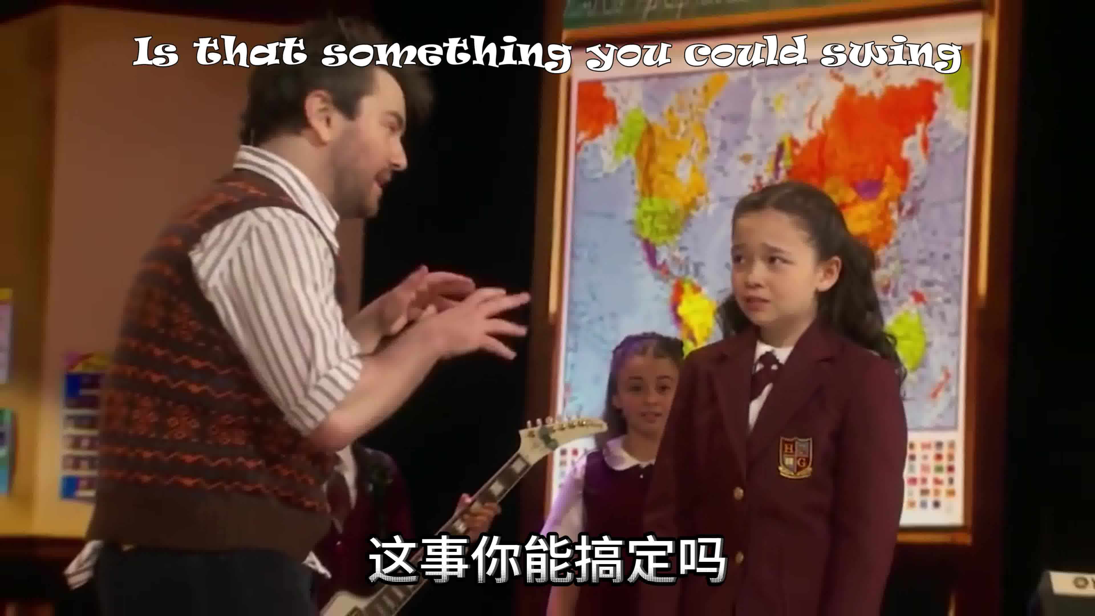 [图]【School of Rock/摇滚学院】You're in the Band 【中英字幕】