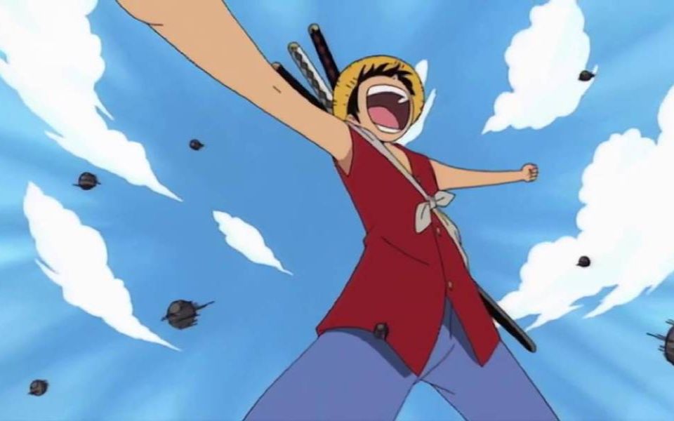 【海贼王】02:路飞为索隆挡下子弹展现橡皮人能力,有超能力就是超级