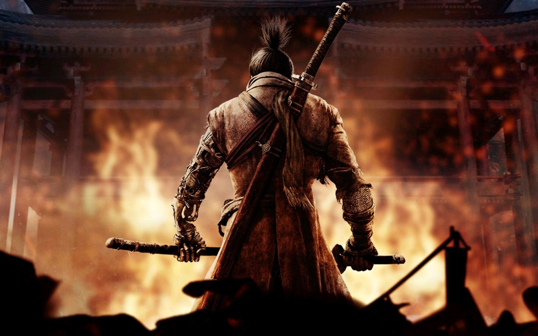 【只狼,修罗结局】永真小姐姐,老年剑圣