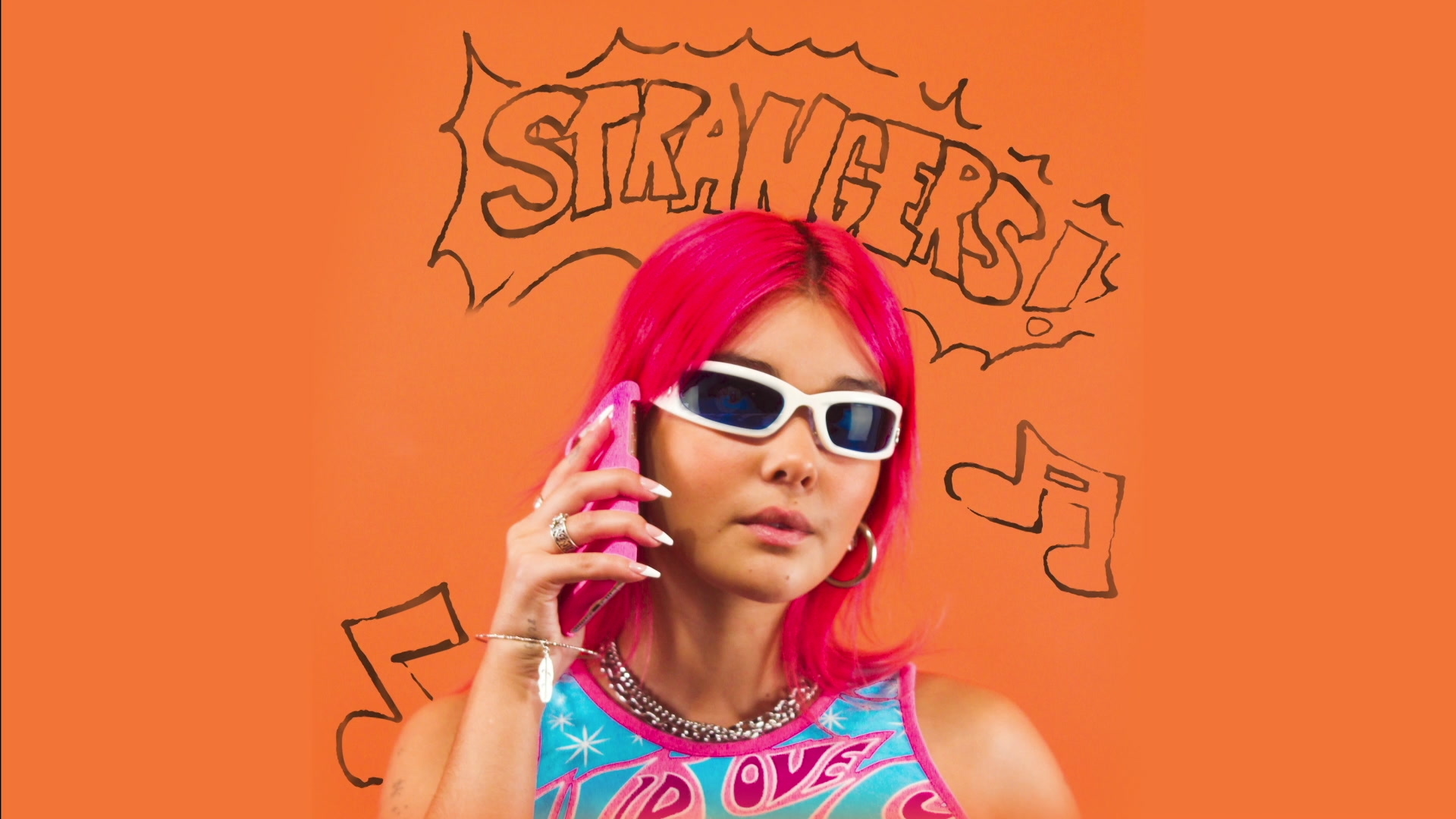 audrey mika「strangers (visualizer)」