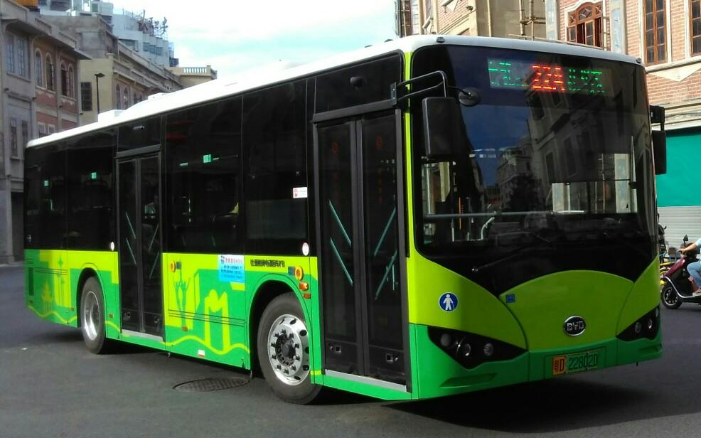 pov24汕头公交总公司22a路火车站汕头开埠文化馆去程