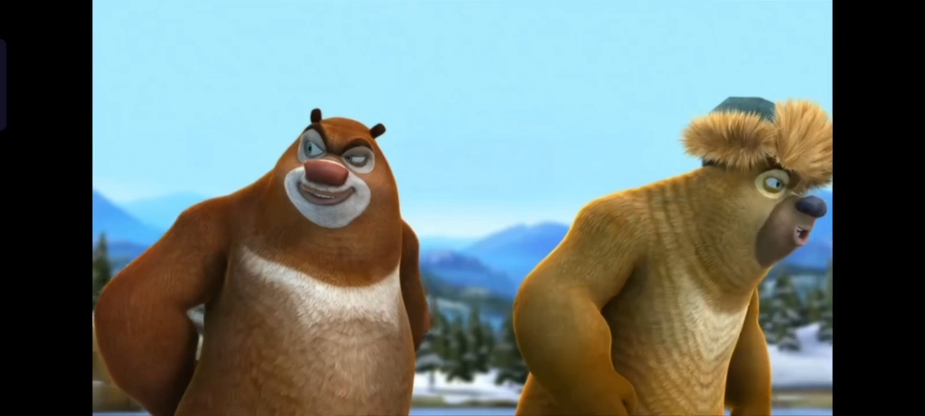 熊出没第11集溜冰芭蕾熊原版和新版对比