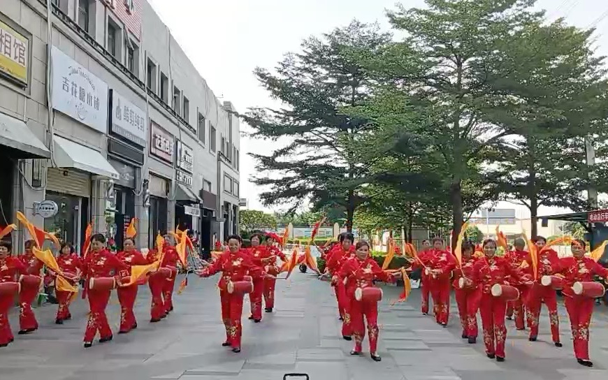 [图]爱特城腰鼓队《中国范》