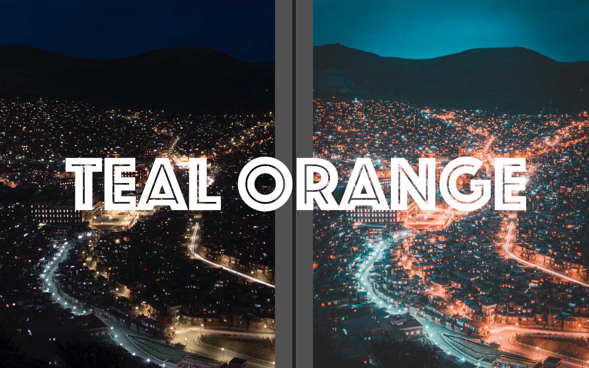 lightroom调色教程欧美青橙tealorange风格后期调色分享内含预设下载