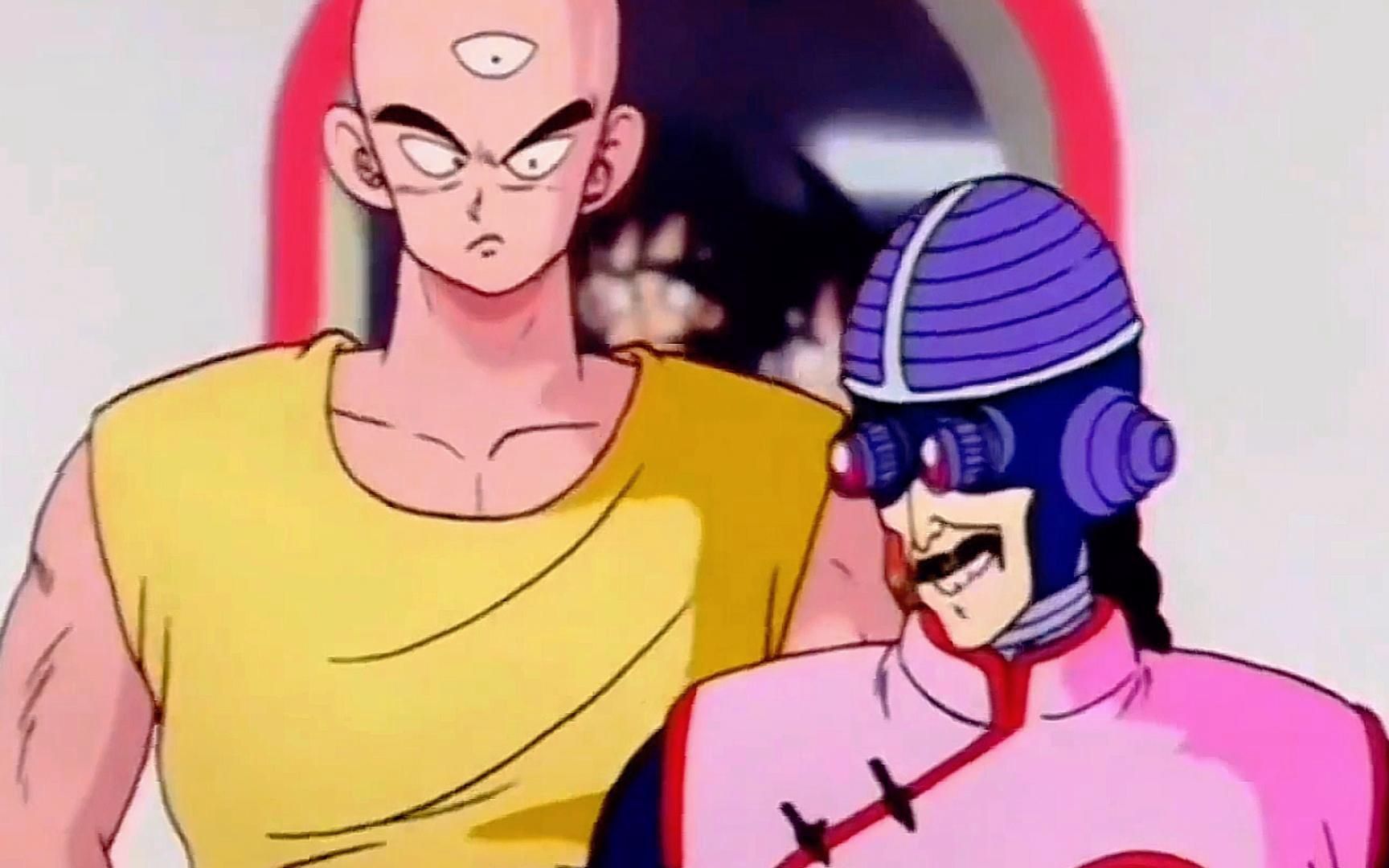 龙珠135:天津饭vs人造人桃白白,师侄两人的战斗即将打响