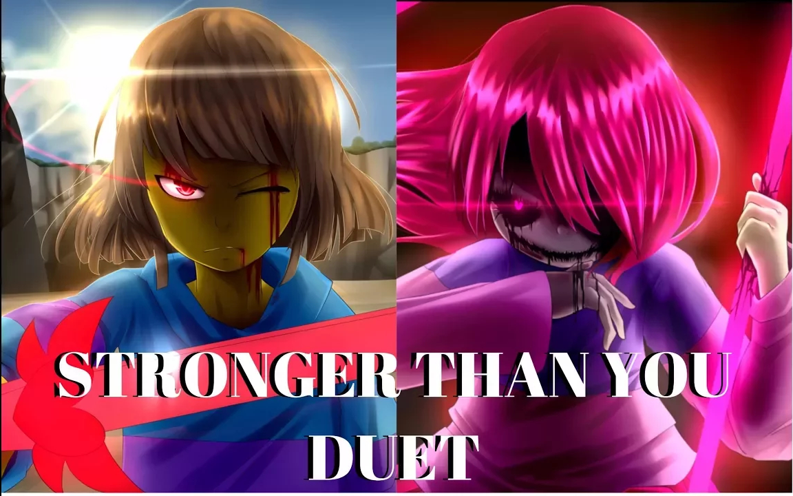 strongerthanyouglitchtaleduetfriskandbetty