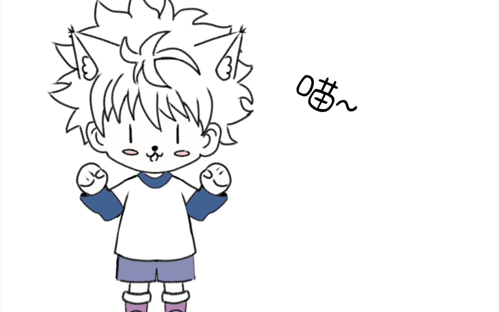 【全职猎人】奇犽小杰萌萌哒