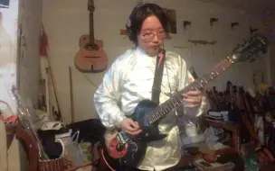 Video herunterladen: 周杰伦《霍元甲》电吉他版cover