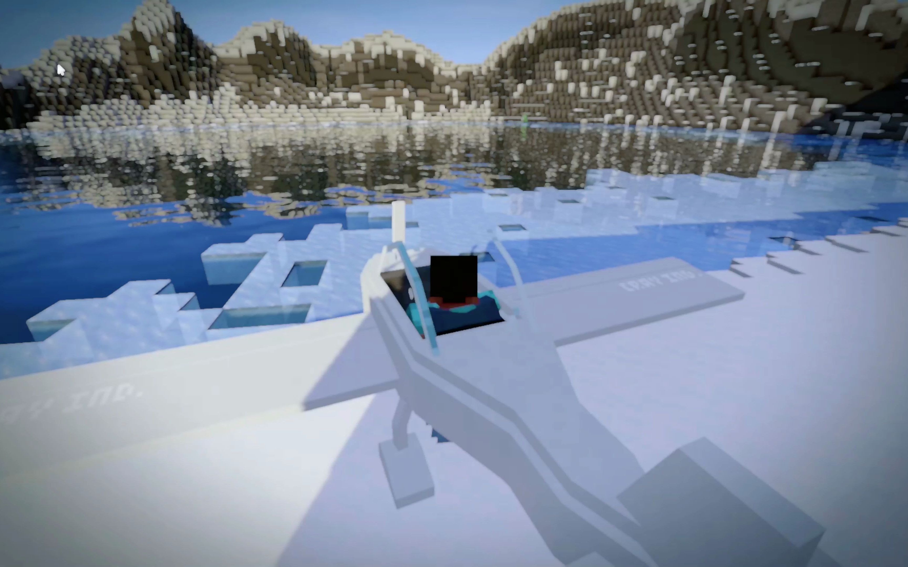 zohi我的世界:带你欣赏白熊山