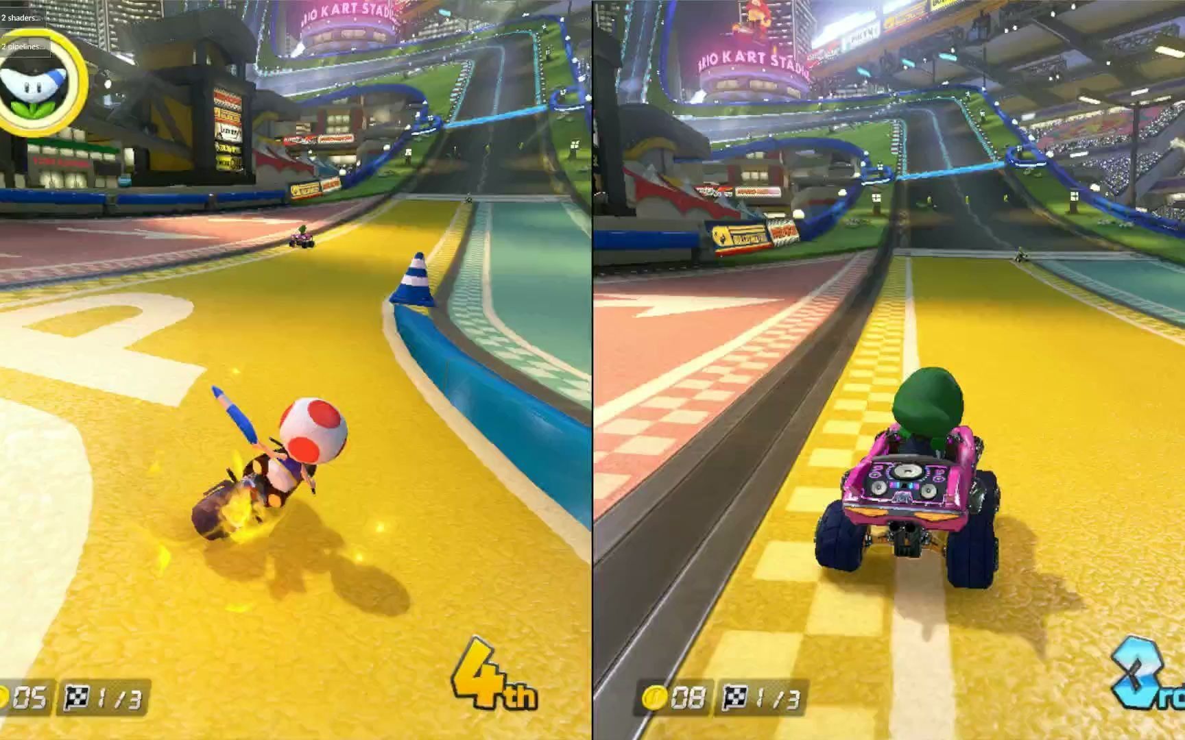 cemu马里奥赛车8模拟器双人