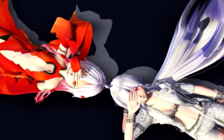 【mmd】楪祈x弱音,酷炫度爆表的glide!