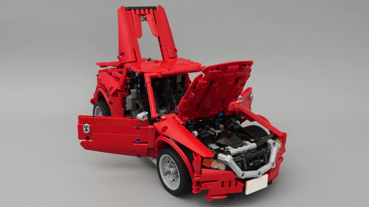 [moc] lego03 technic mazda race car with sbrick [4k]