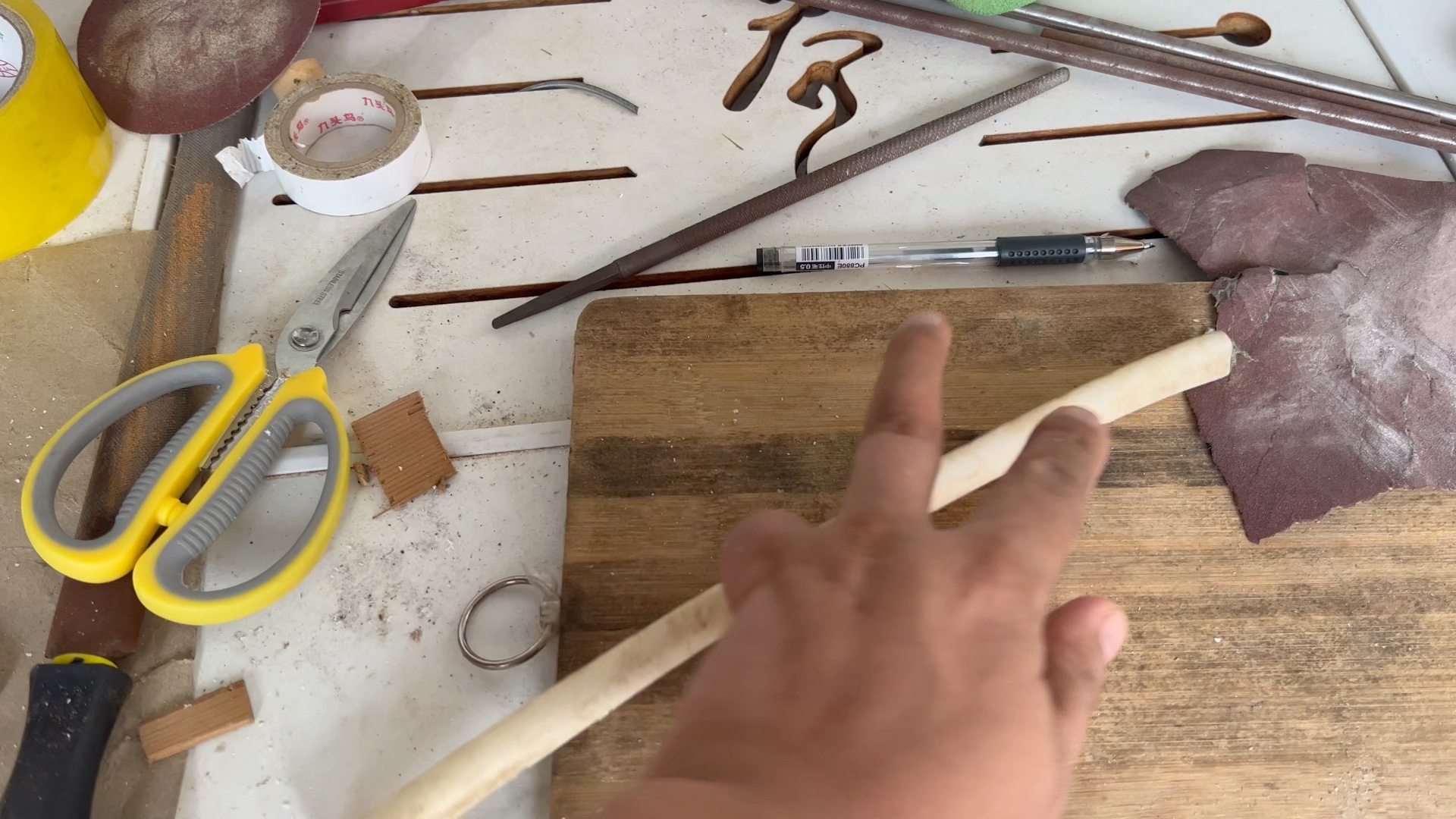 9000年贾湖骨笛复原制作鹰骨笛塔吉克笛骨哨笛骨头尺八骨头箫制作定做