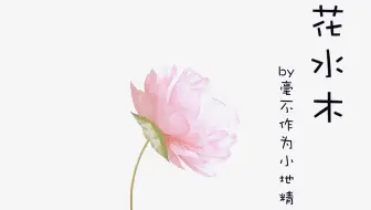 花水木 哔哩哔哩 Bilibili