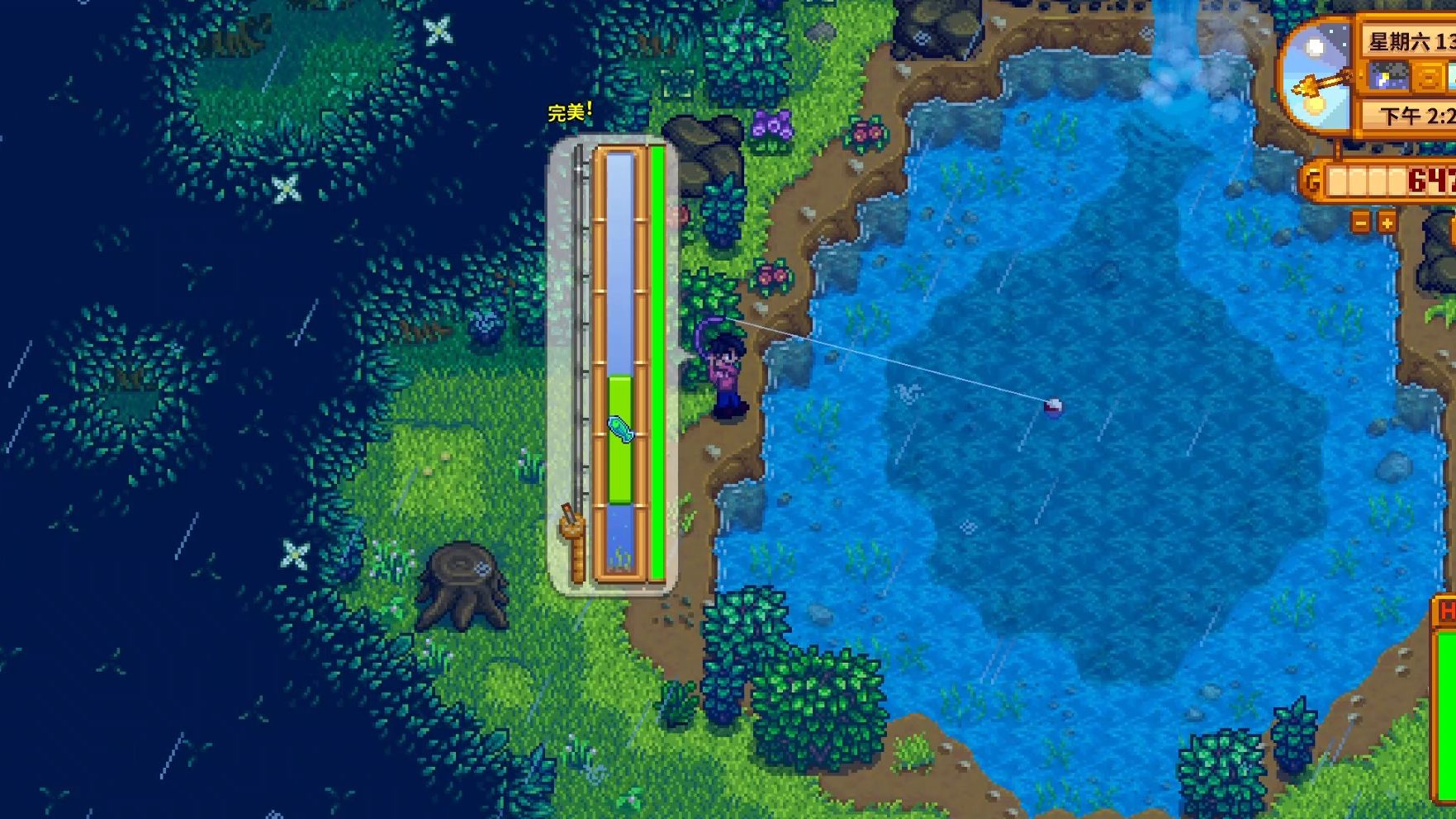 stardew valley 星露穀物語實況 19 完美的小鯰魚