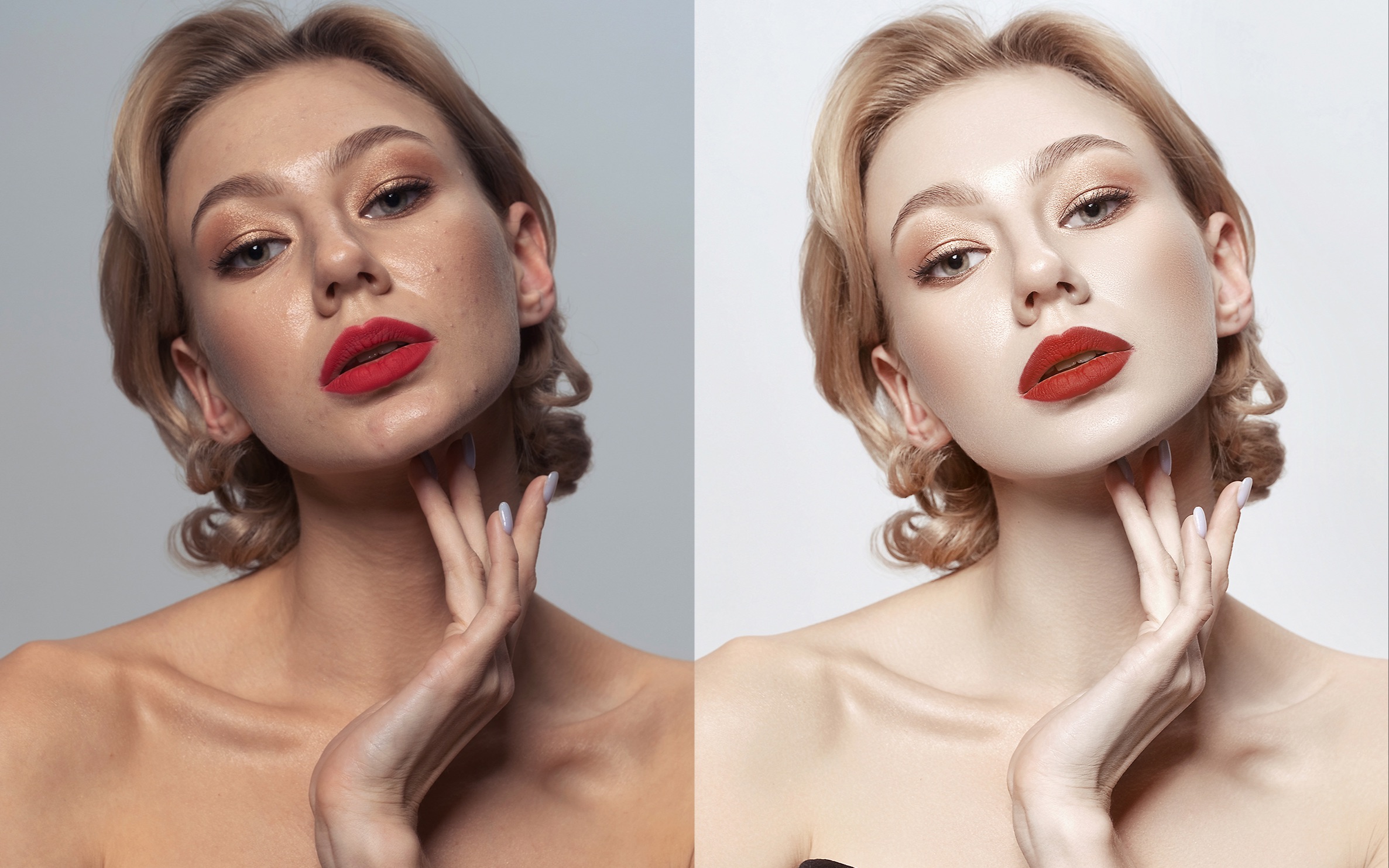 只需十秒调出高级白皙透亮肌肤!