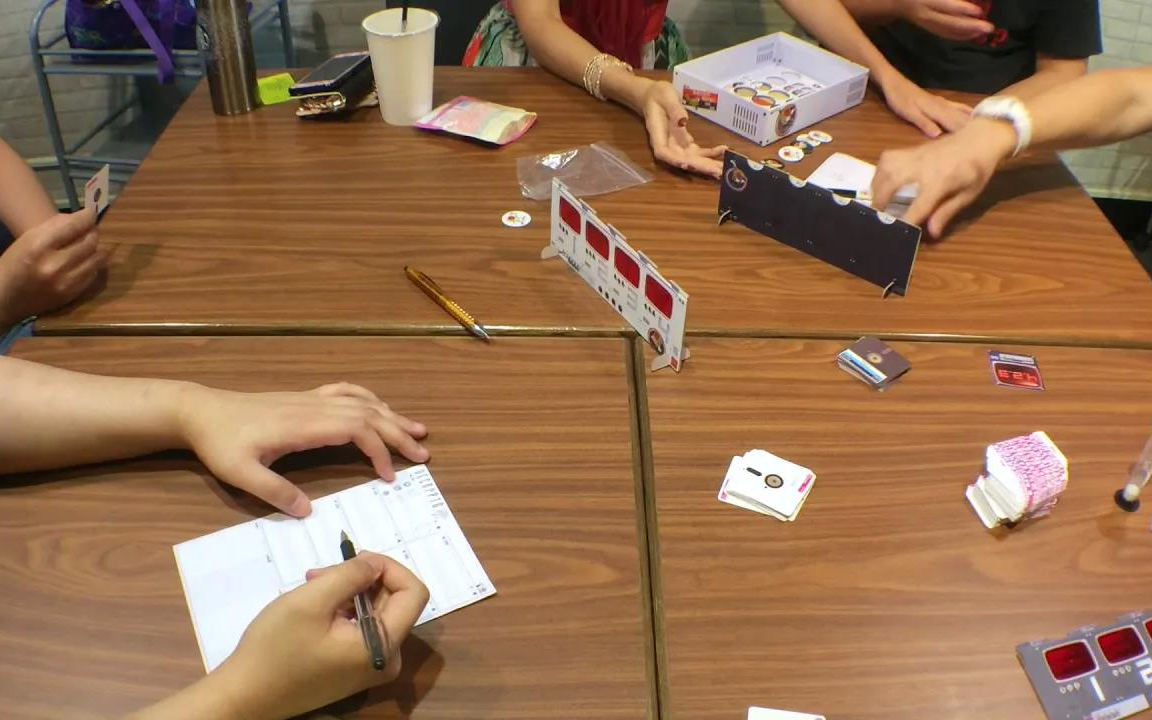 【桌面游戏】密秘基地 截码战 凯文 辰辰 李宓 hank 小杰 艾瑞克