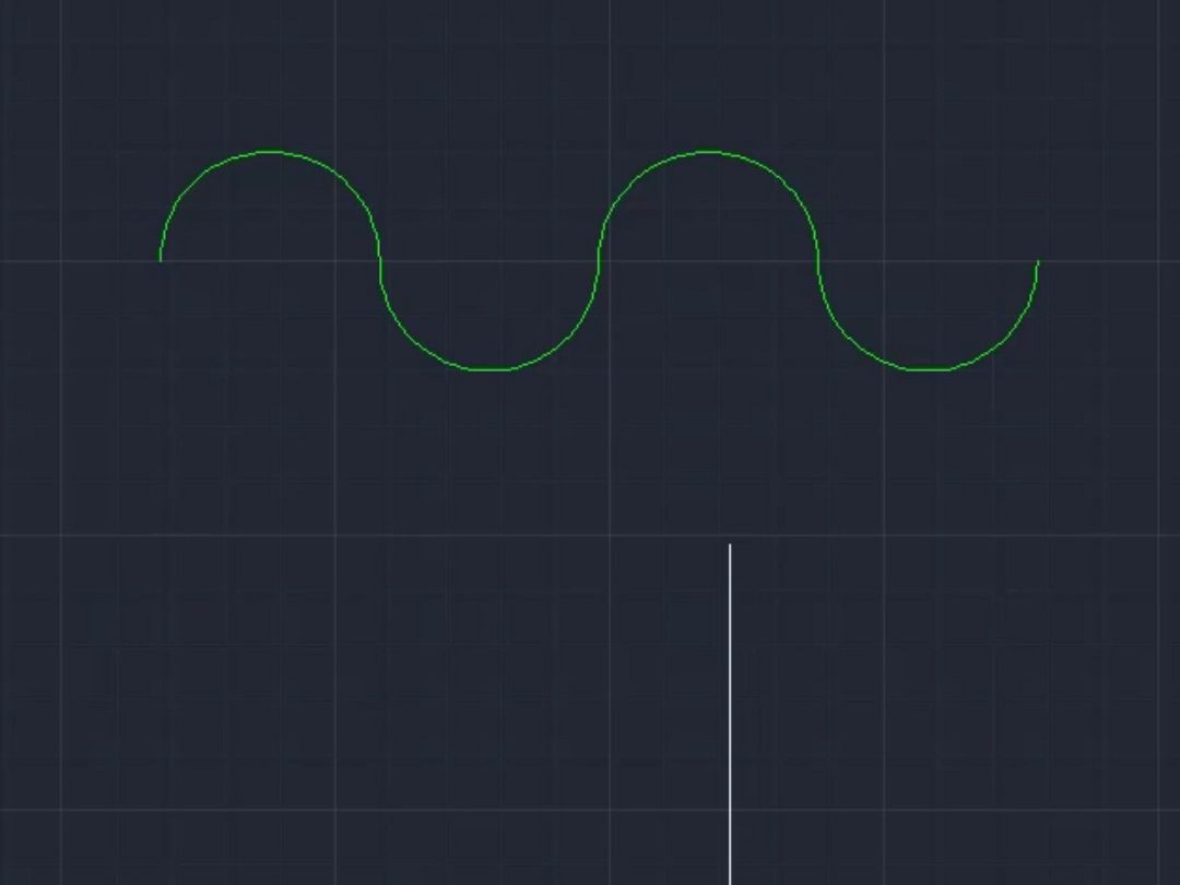(90)CAD一CAD画波浪线CAD短视频动态图库分享哔哩哔哩bilibili