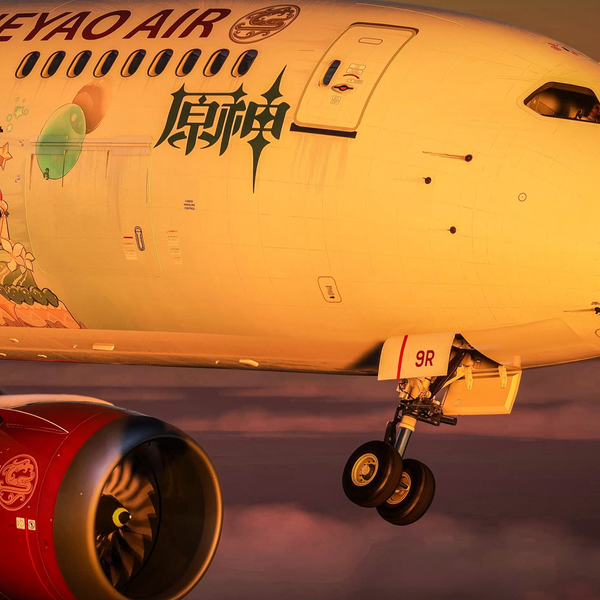 吉祥航空原神号波音787-9客机_模拟飞行