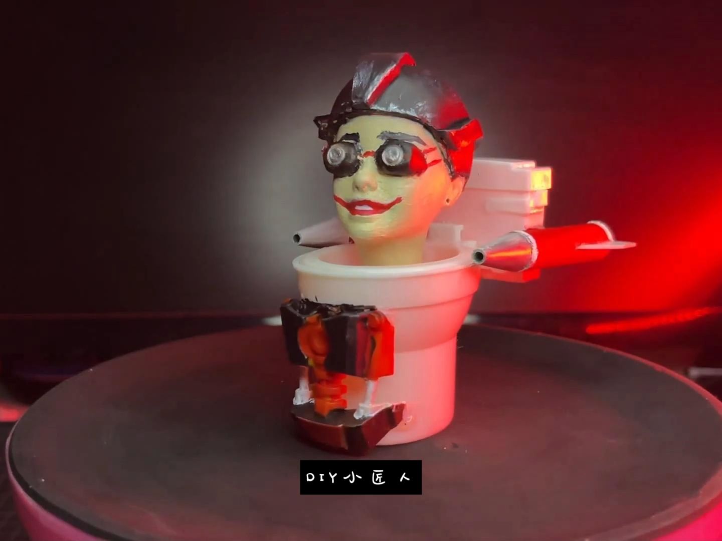 diy手工,你认识这个马桶人吗?02 #手工diy 02 02 #手工制作