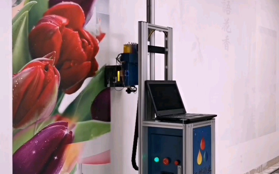 江榕科技墙体彩绘机3d打印机背景墙画绘画机器设备