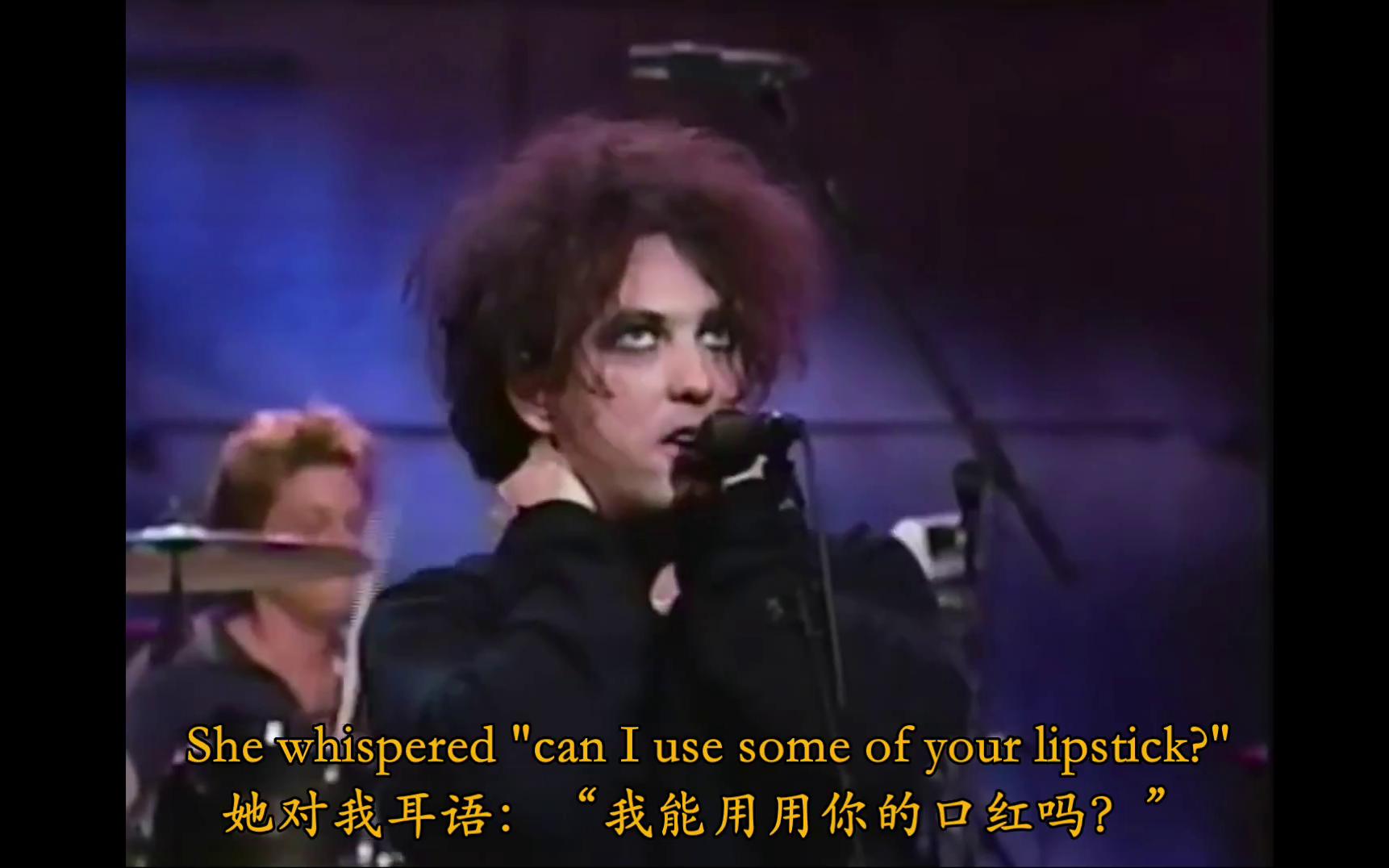 [图]【中英字幕】治疗乐队 The Cure-Strange Attraction [唯一现场，1996]