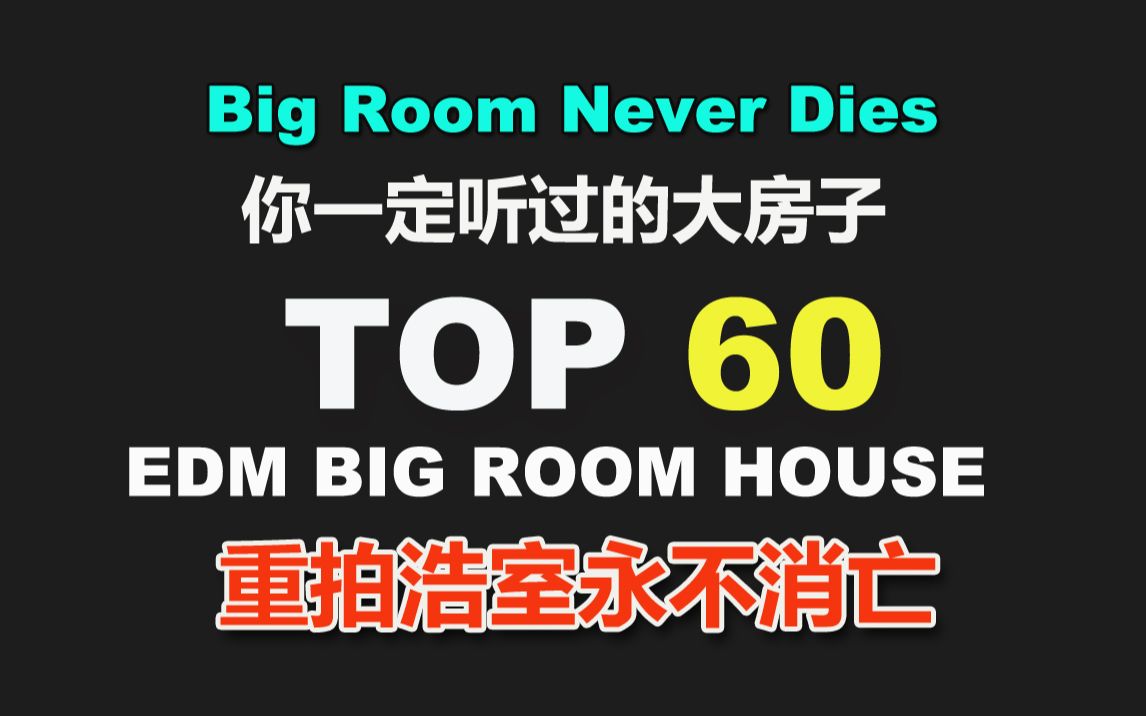 [图]【经典老歌合集】TOP 60 Big Room House