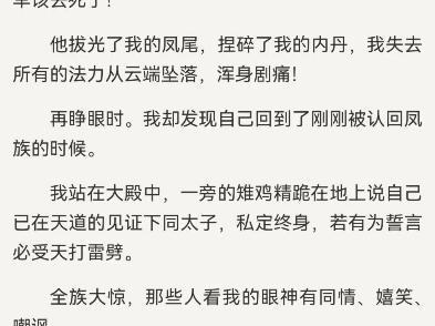 [图]涅槃重生后，稚鸡精抢了我的龙族太子未婚夫苏忱溪安妙仪温尘述我是凤族的公主，注定要嫁给龙族太子，为了能让他渡过锯角退鳞之苦，顺利飞升为天龙，我将自己的本命灵丹交