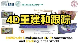新突破！St4RTrack：同时4D重建和跟踪